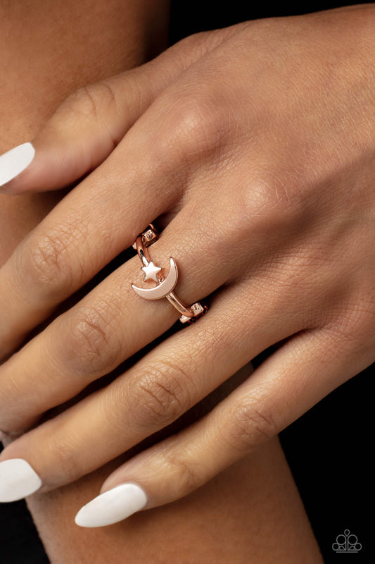 Astral Allure - Rose Gold Ring