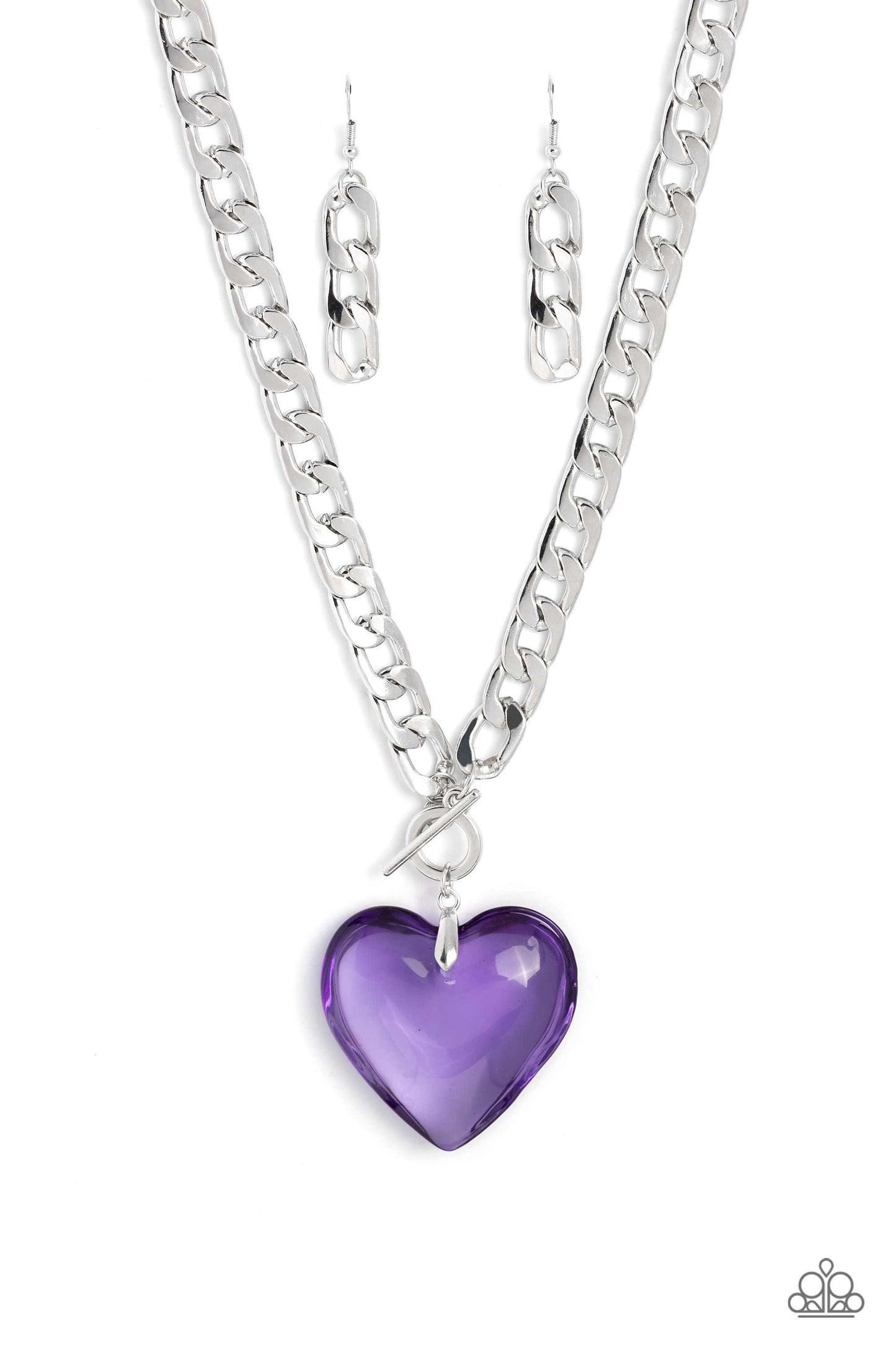 GLASSY-Hero - Purple Necklace