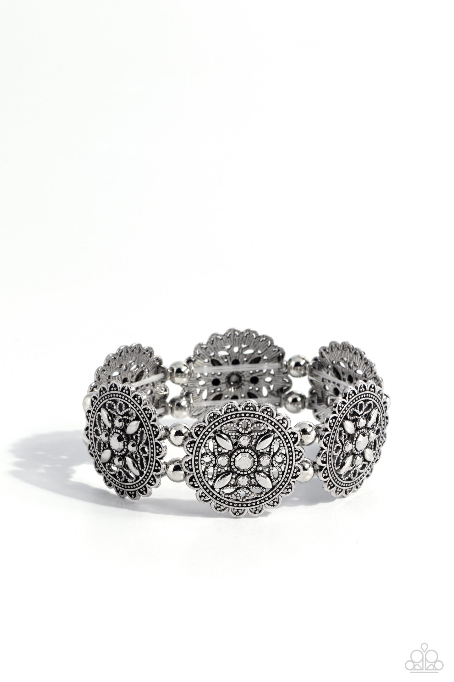 Leave of Lace - Silver Bracelet