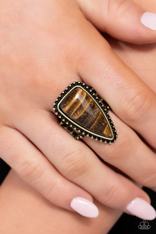 Earthy Engagement - Brass Ring