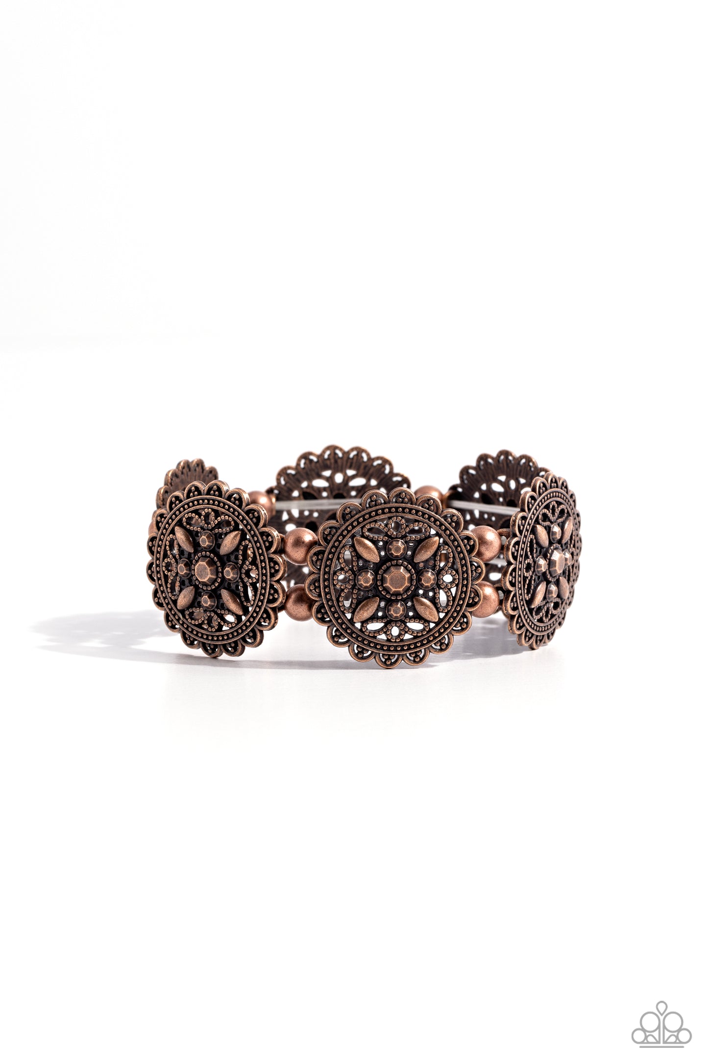 Leave of Lace - Copper Bracelet