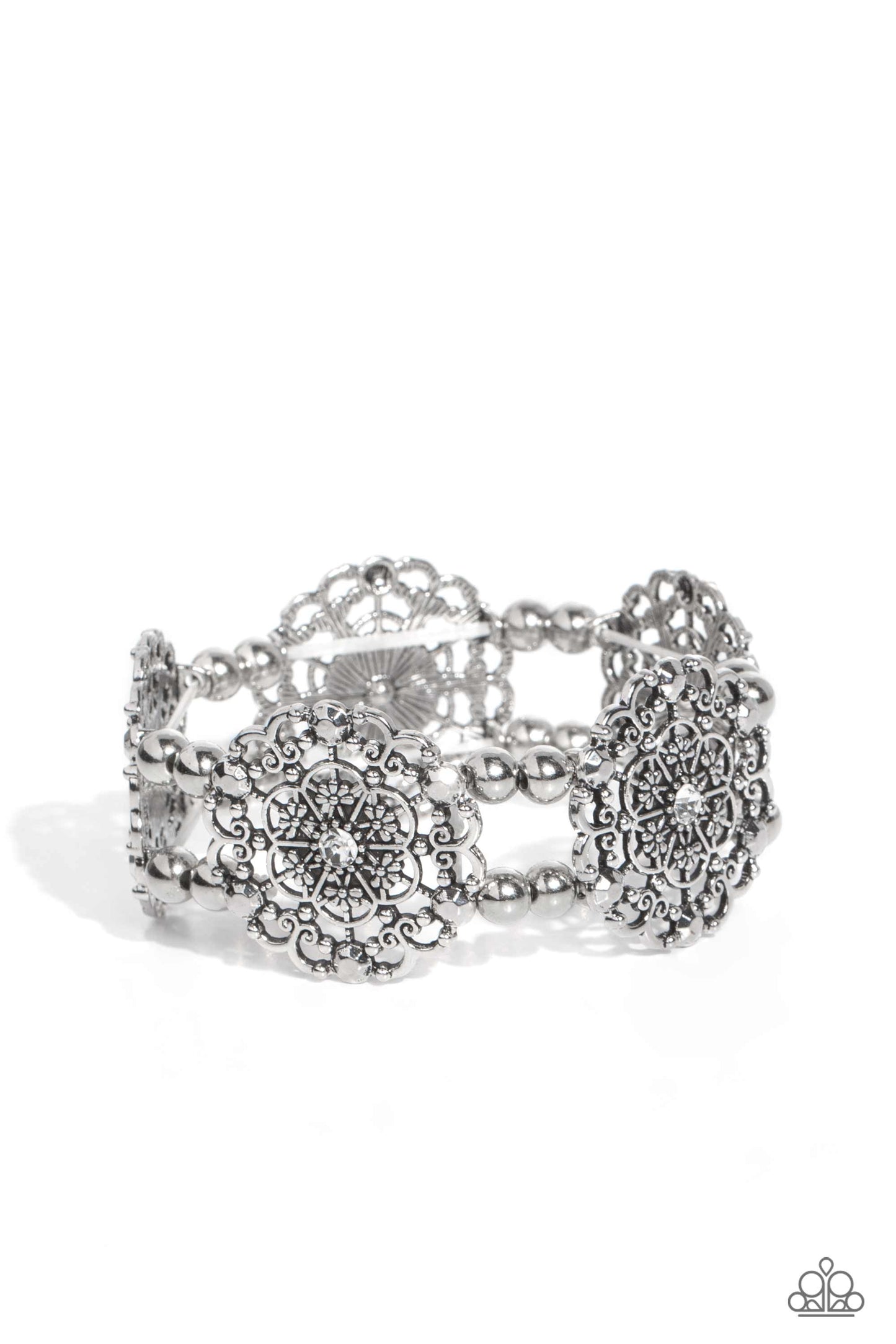 Ornamental Occasion - White Bracelet