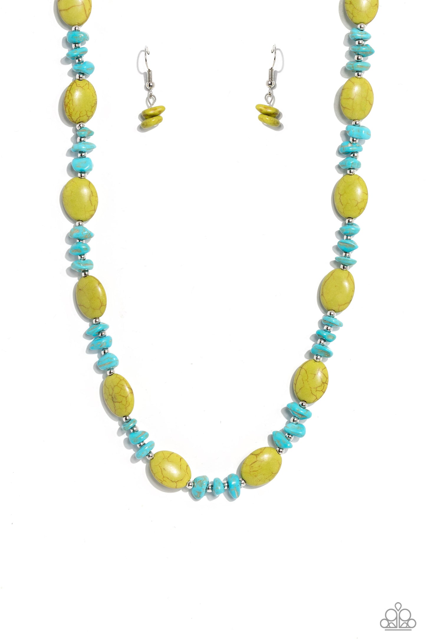 Stone Age Showcase - Green Necklace