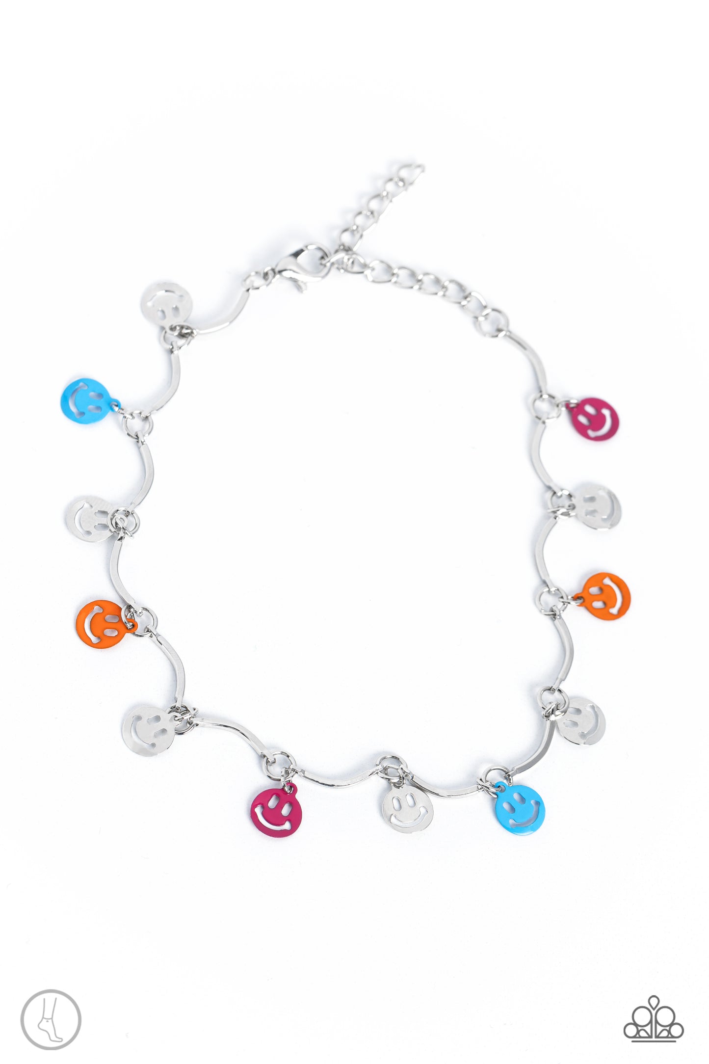 Smiley Sensation - Multi Anklet Bracelet