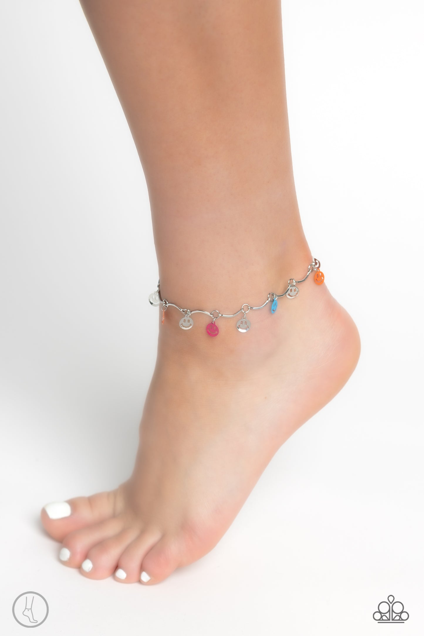 Smiley Sensation - Multi Anklet Bracelet