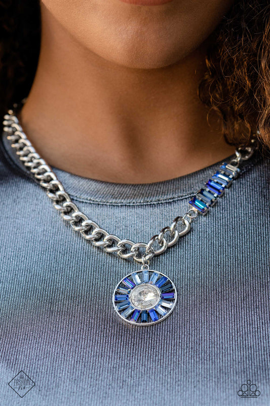 Tiered Talent - Blue Necklace - Fashion Fix July 2023