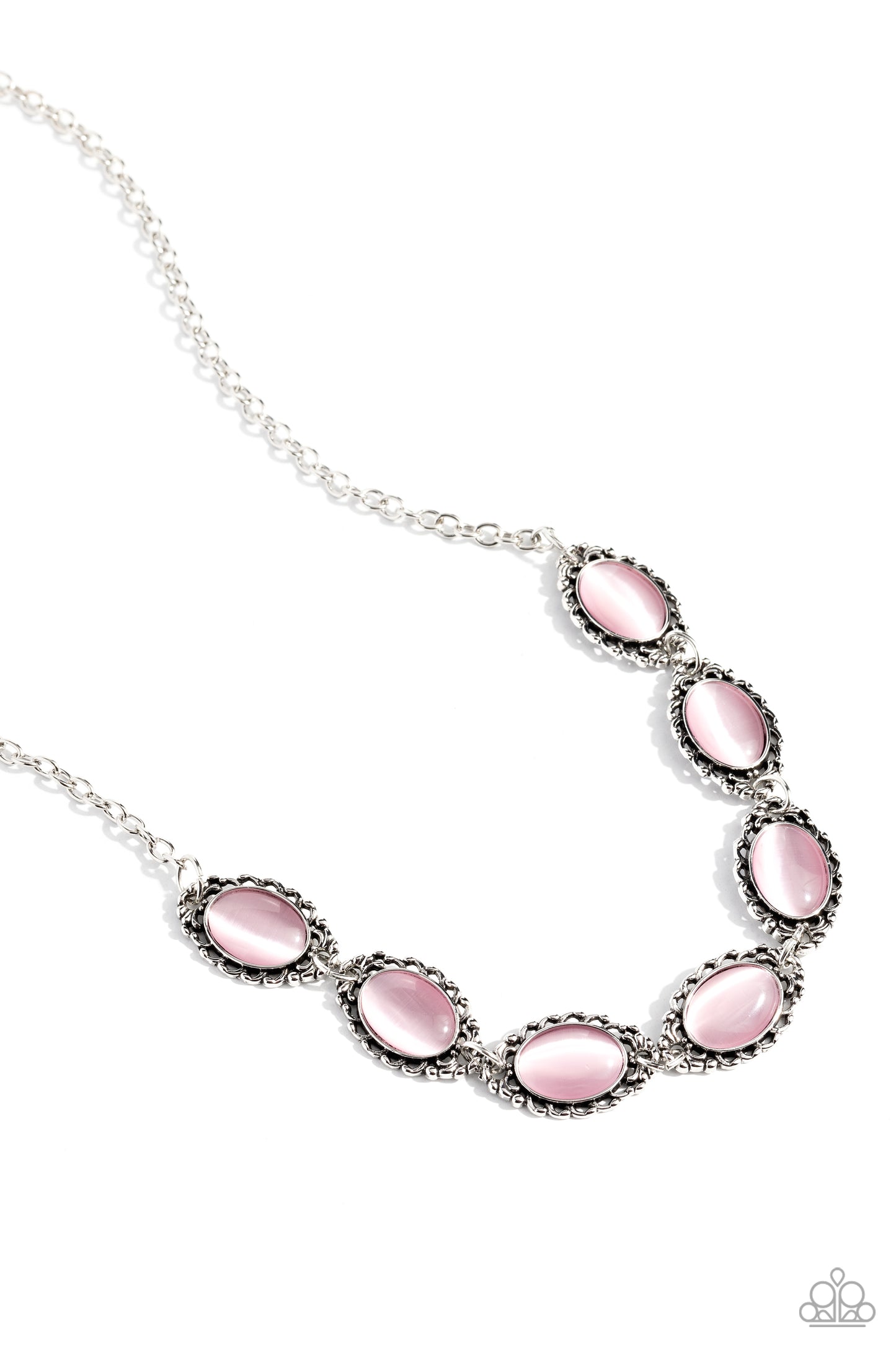 Framed in France - Pink Necklace