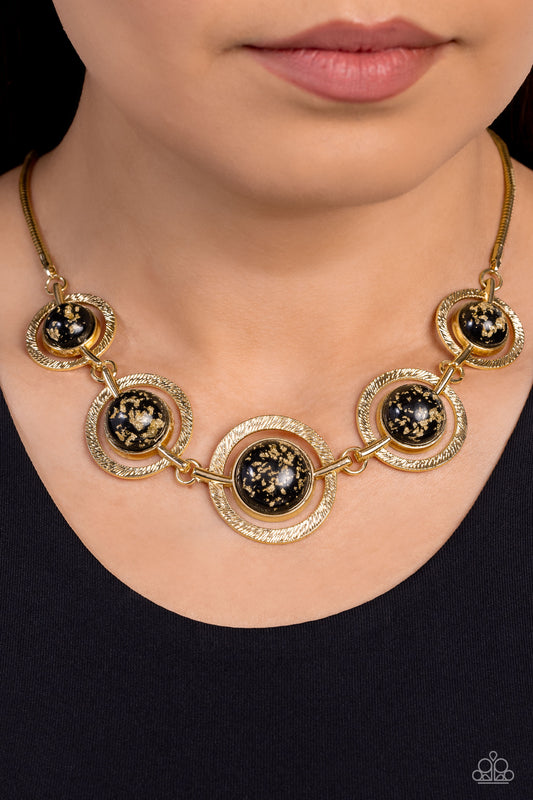 Sophisticated Showcase - Black Necklace