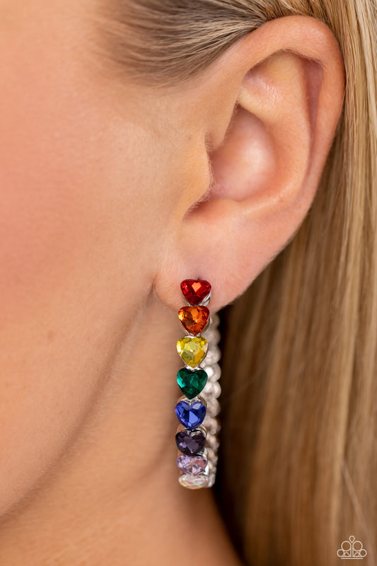 Hypnotic Heart Attack - Multi Earring