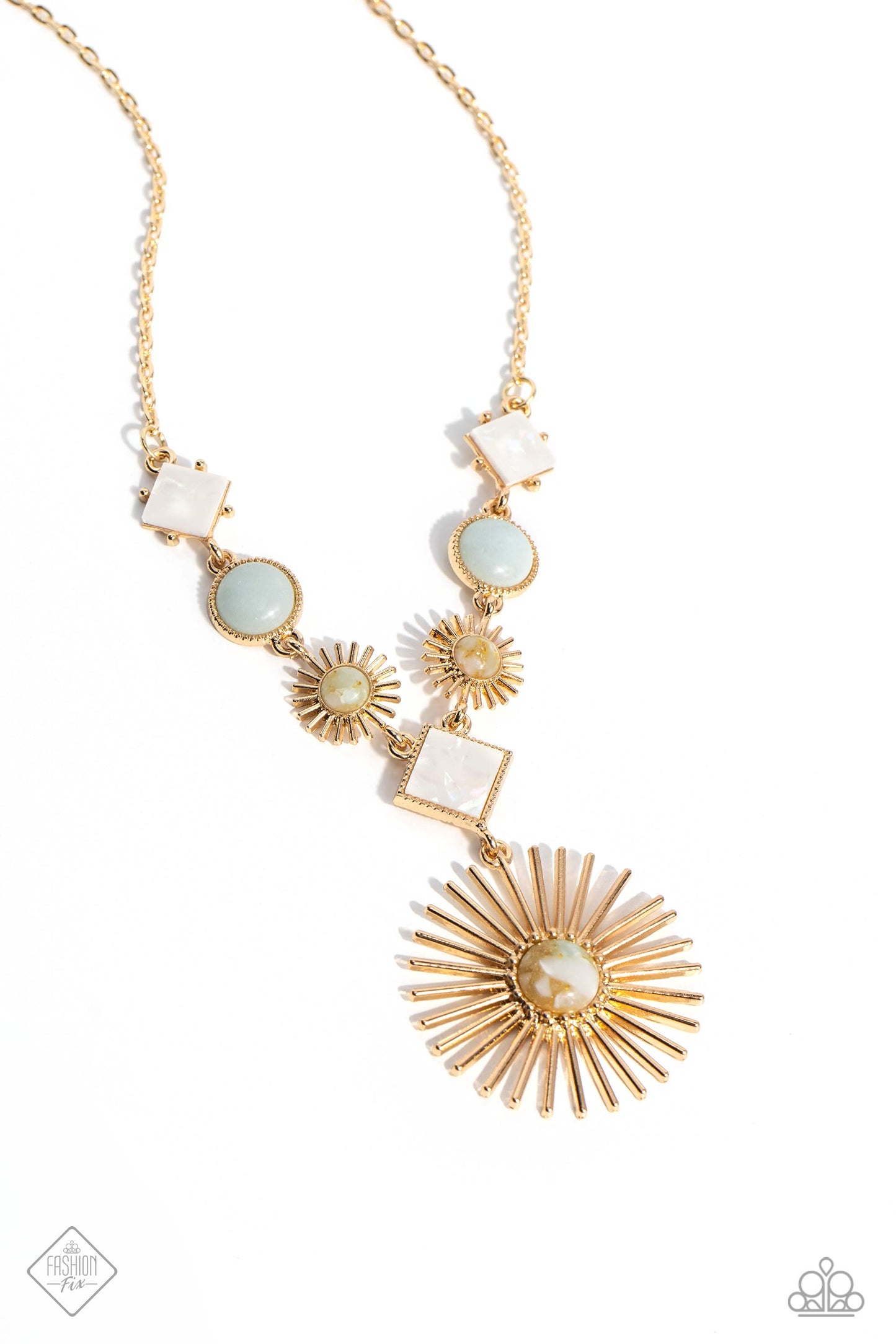 Sunburst Style - Gold Necklace - Fashion Fix September 2023