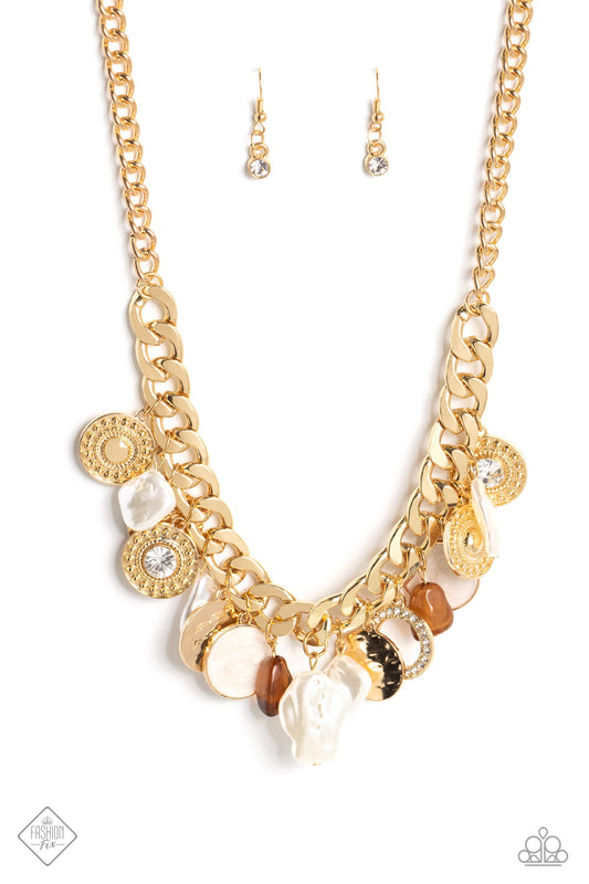 Now SEA Here - Gold Necklace - Fashion Fix August 2023