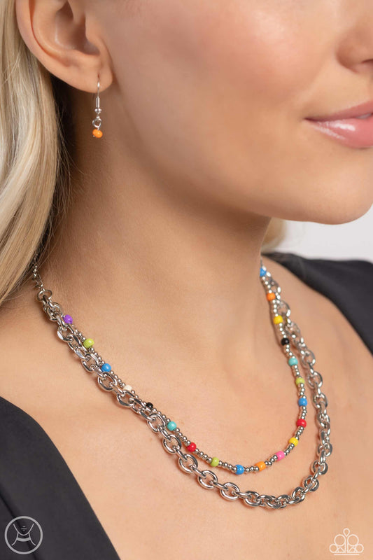 A Pop of Color - Multi Neccklace