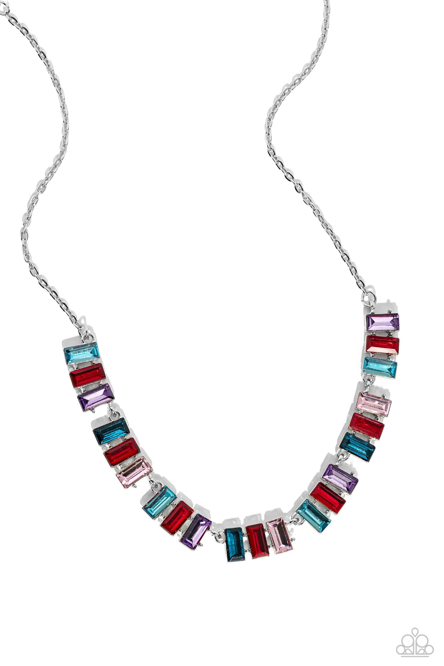 Elite Emeralds - Red Necklace