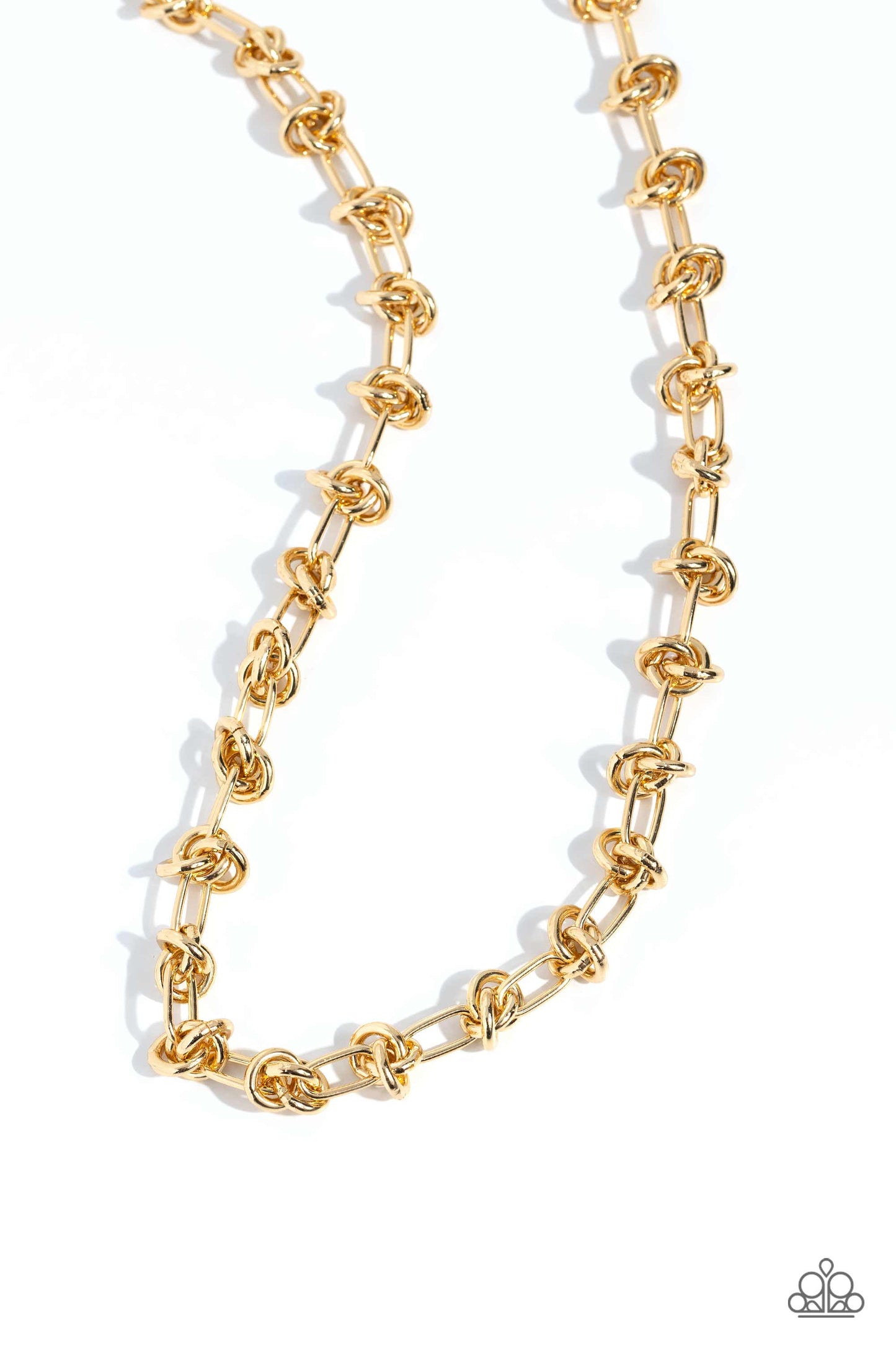 Knotted Kickoff - Gold Necklace