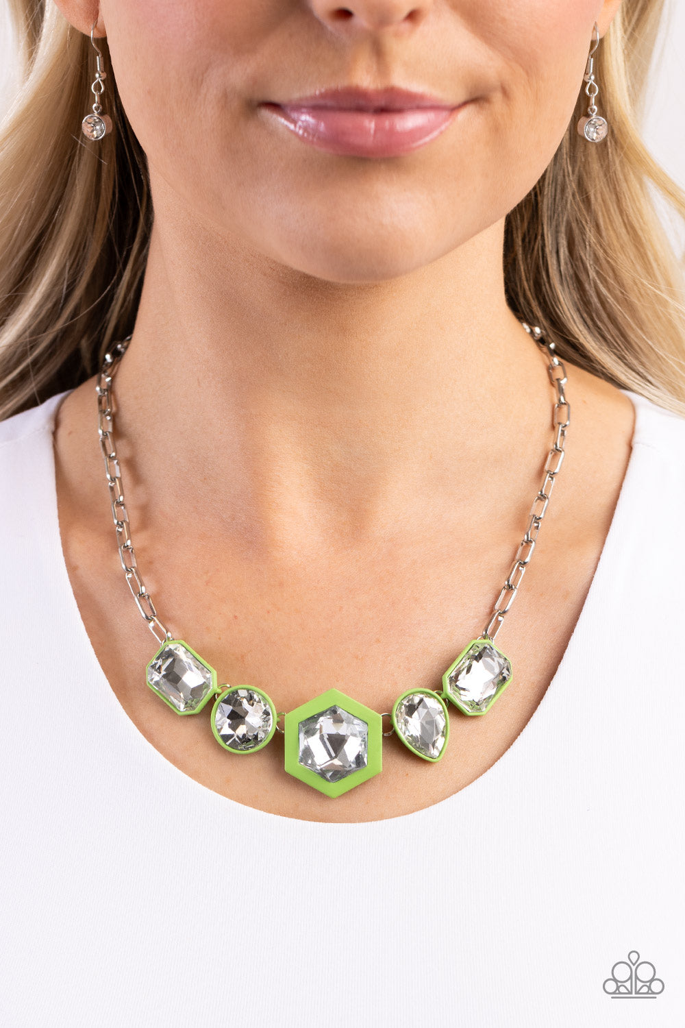 Evolving Elegance - Green Necklace