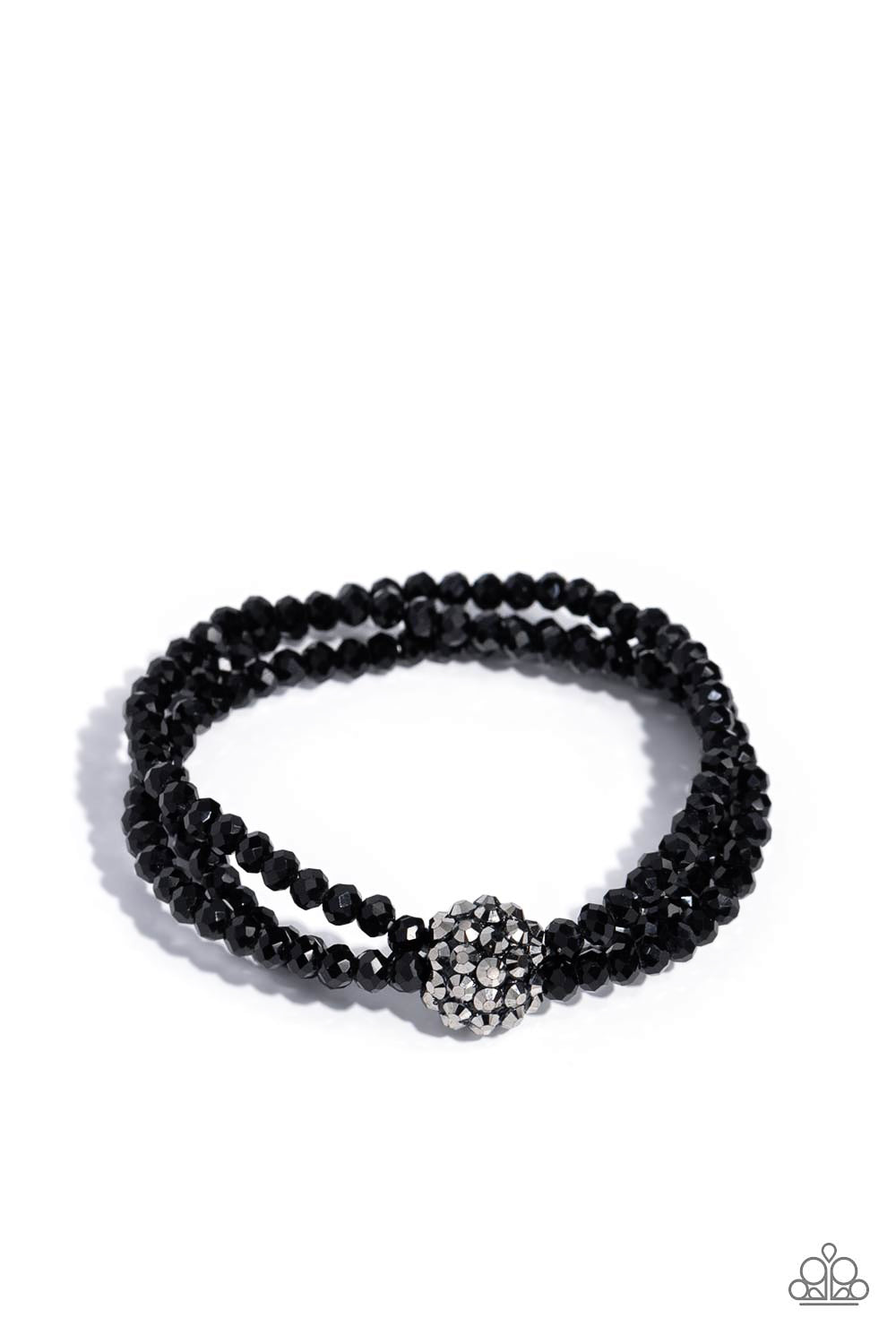 Twisted Theme - Black Bracelet