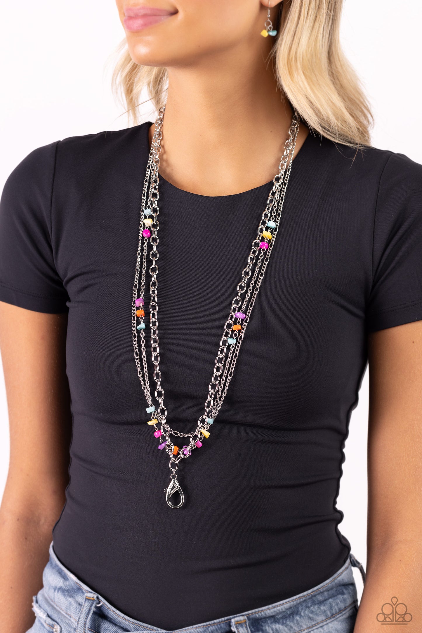 Seize the Stacks - Multi Necklace Lanyard