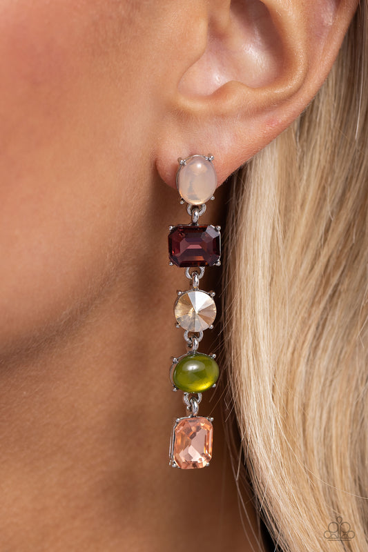 Sophisticated Stack - Multi Earring