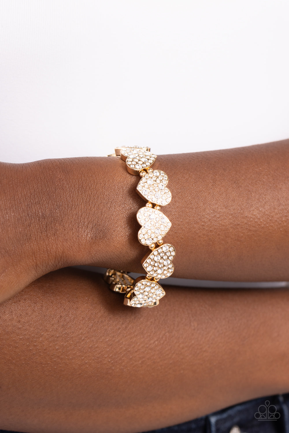 Headliner Heart - Gold Bracelet