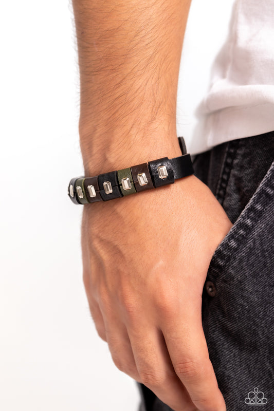 Unabashedly Urban - Black Bracelet