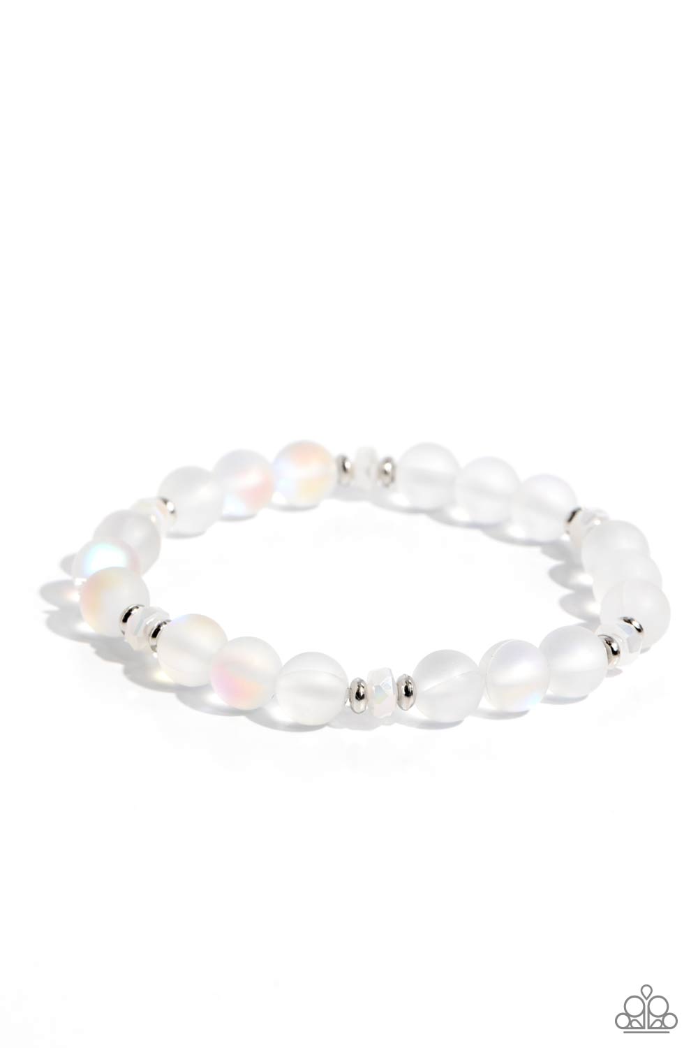 Mermaid Mirage - White Bracelet