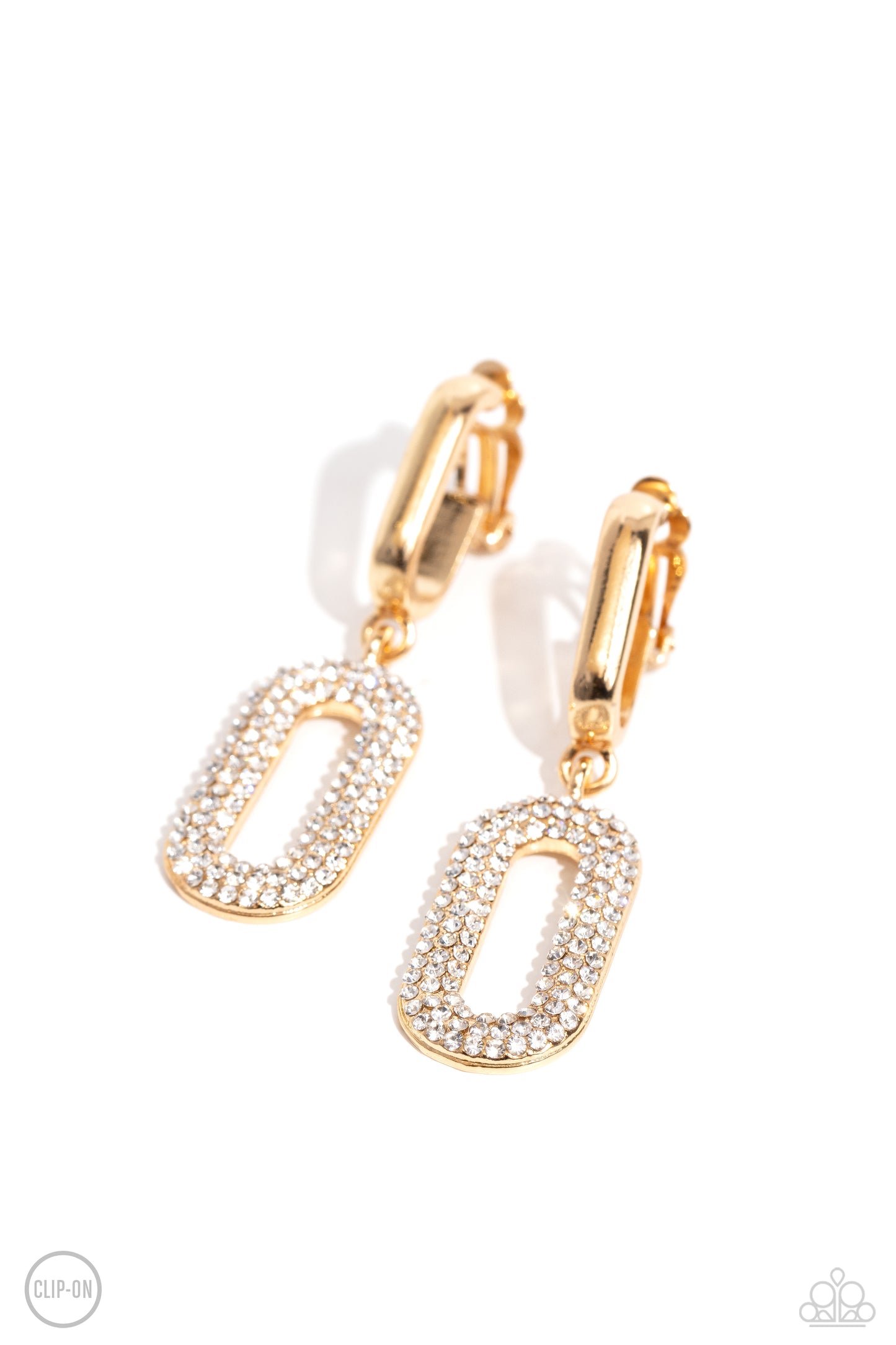 Linked Luxury - Gold Earring