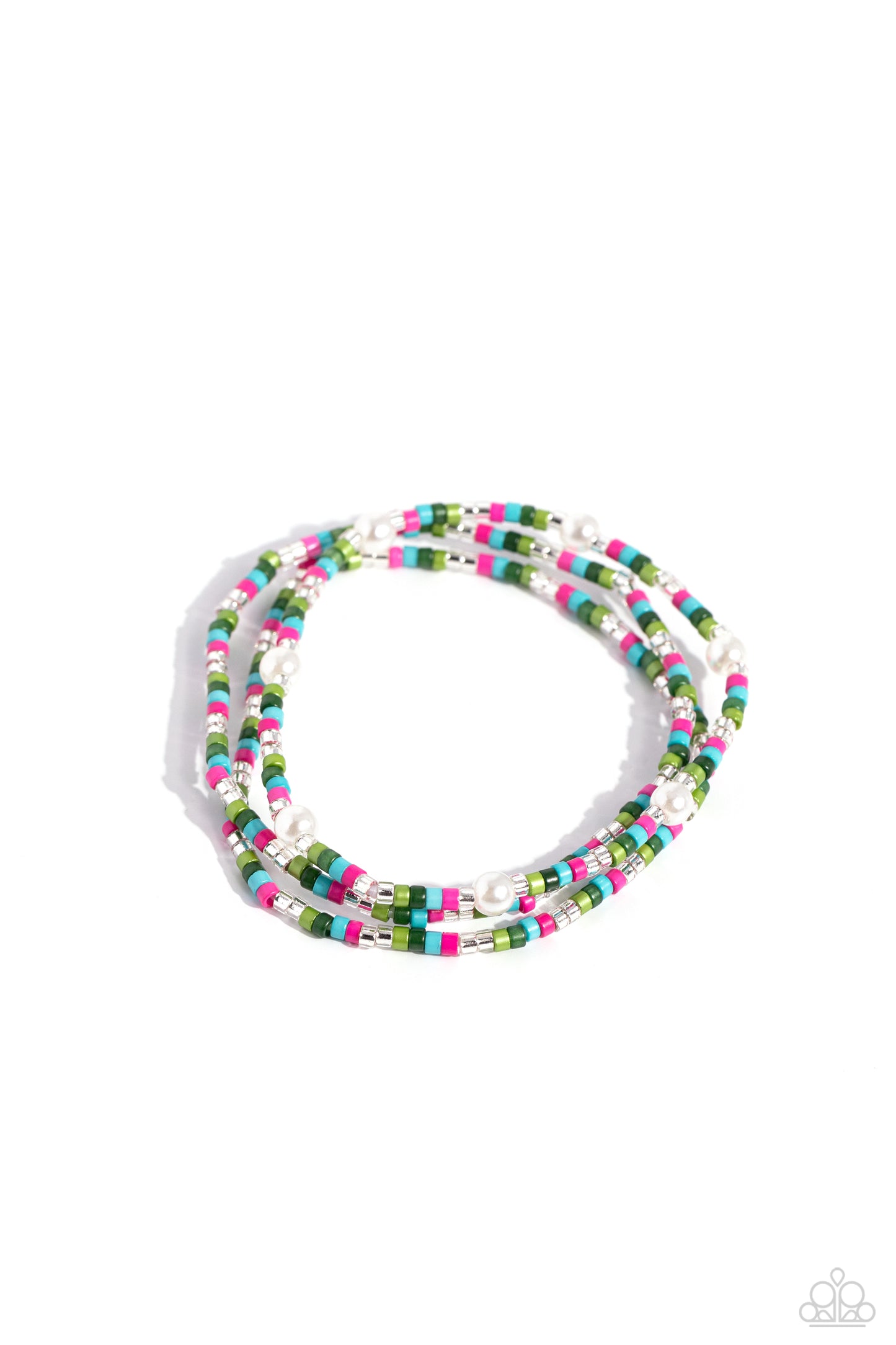 Colorblock Cache - Green Bracelet