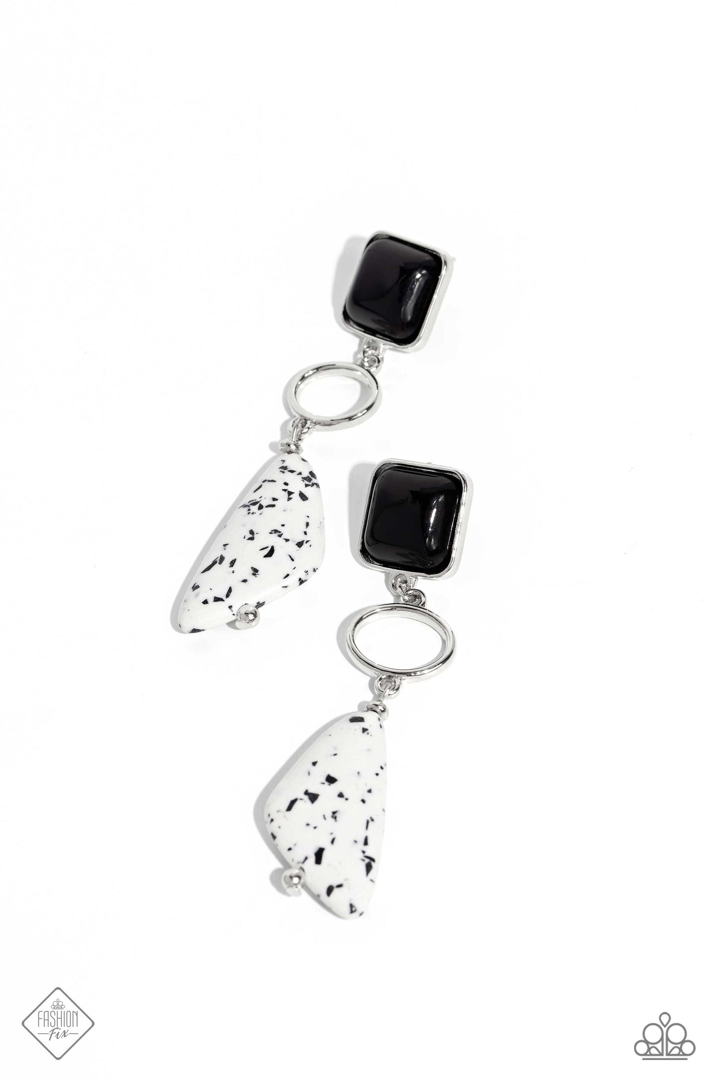 High-End Hallmark - Black Earring - Fashion Fix October 2023