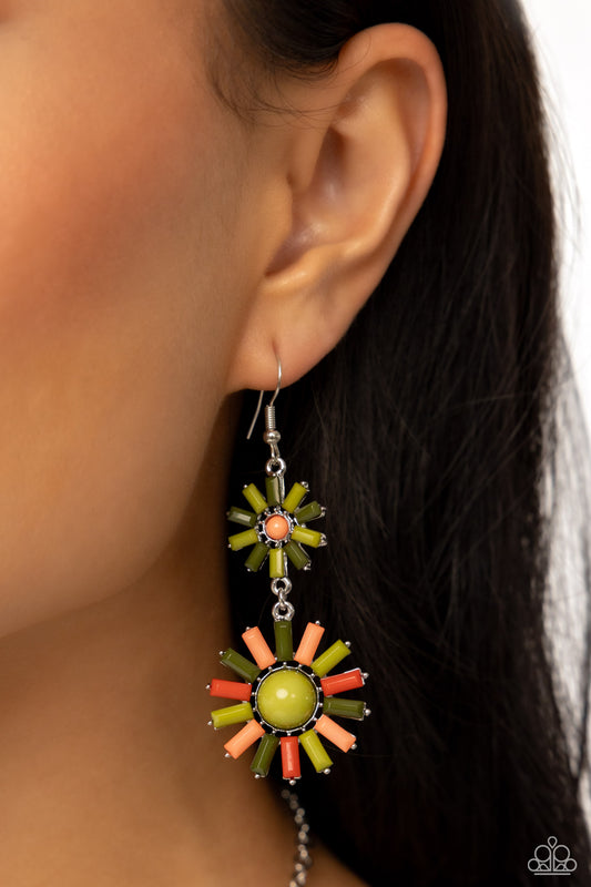 SUN Wild - Green Earring