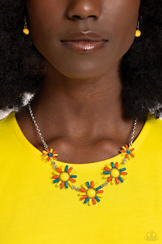 SUN and Fancy Free - Yellow Necklace