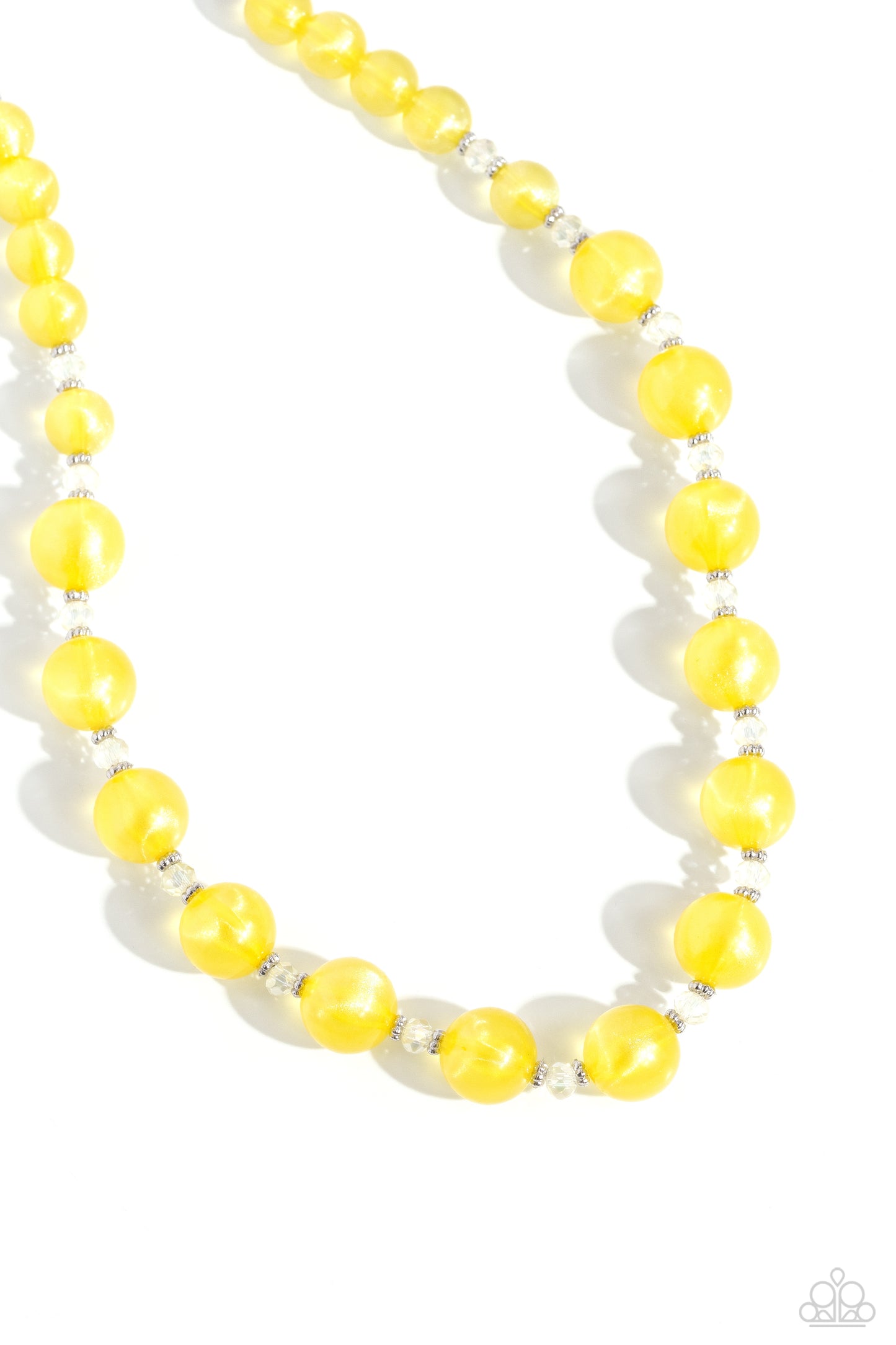 Timelessly Tantalizing - Yellow Necklace