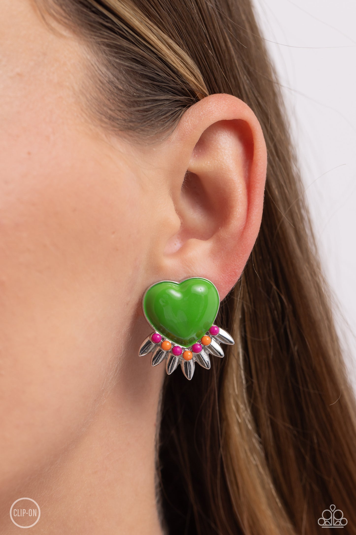 Spring Story - Green Earring