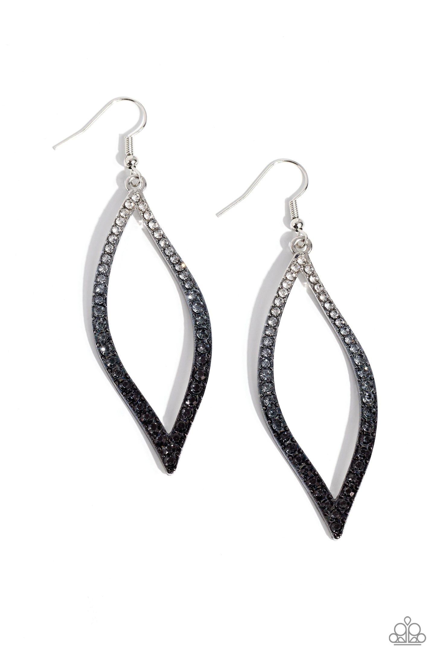 Admirable Asymmetry - Black Earring