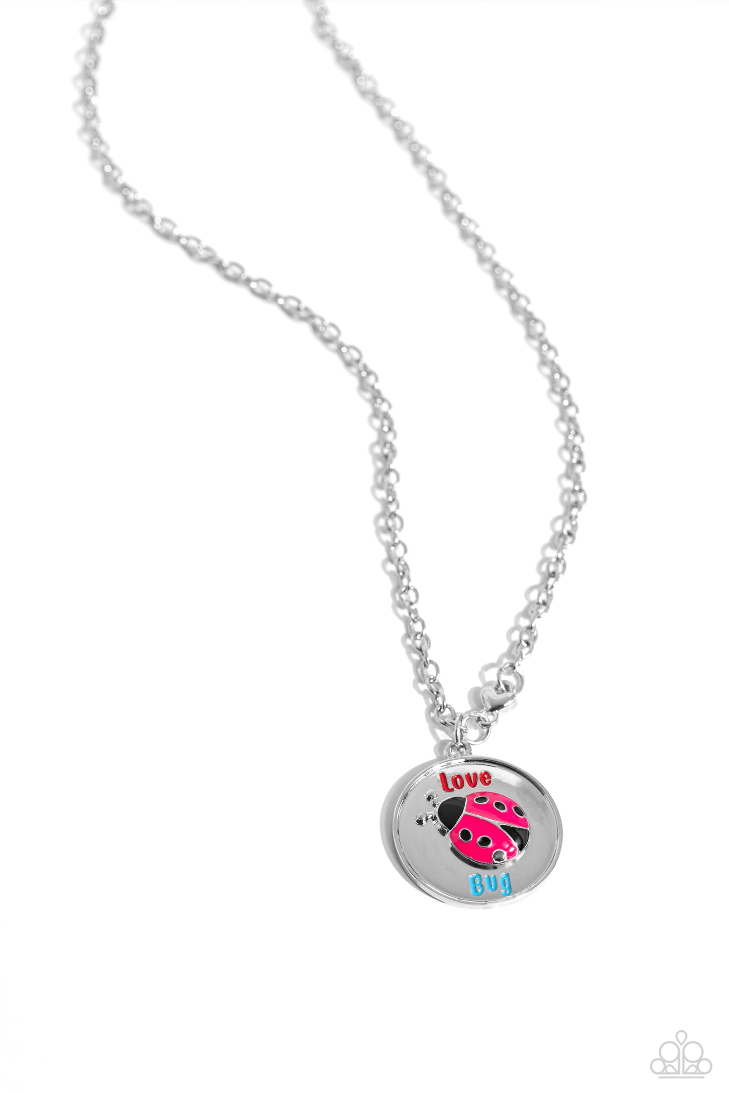 Lively Love Bug - Red Necklace