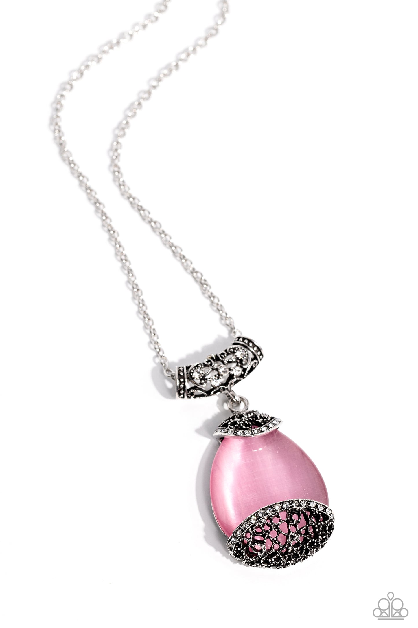 Hypnotic Headliner - Pink Necklace