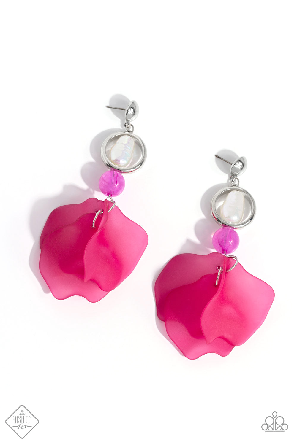 Lush Limit - Pink Earrings - Fashion Fix December 2023