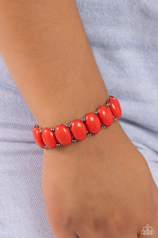 Starting OVAL - Red Bracelet