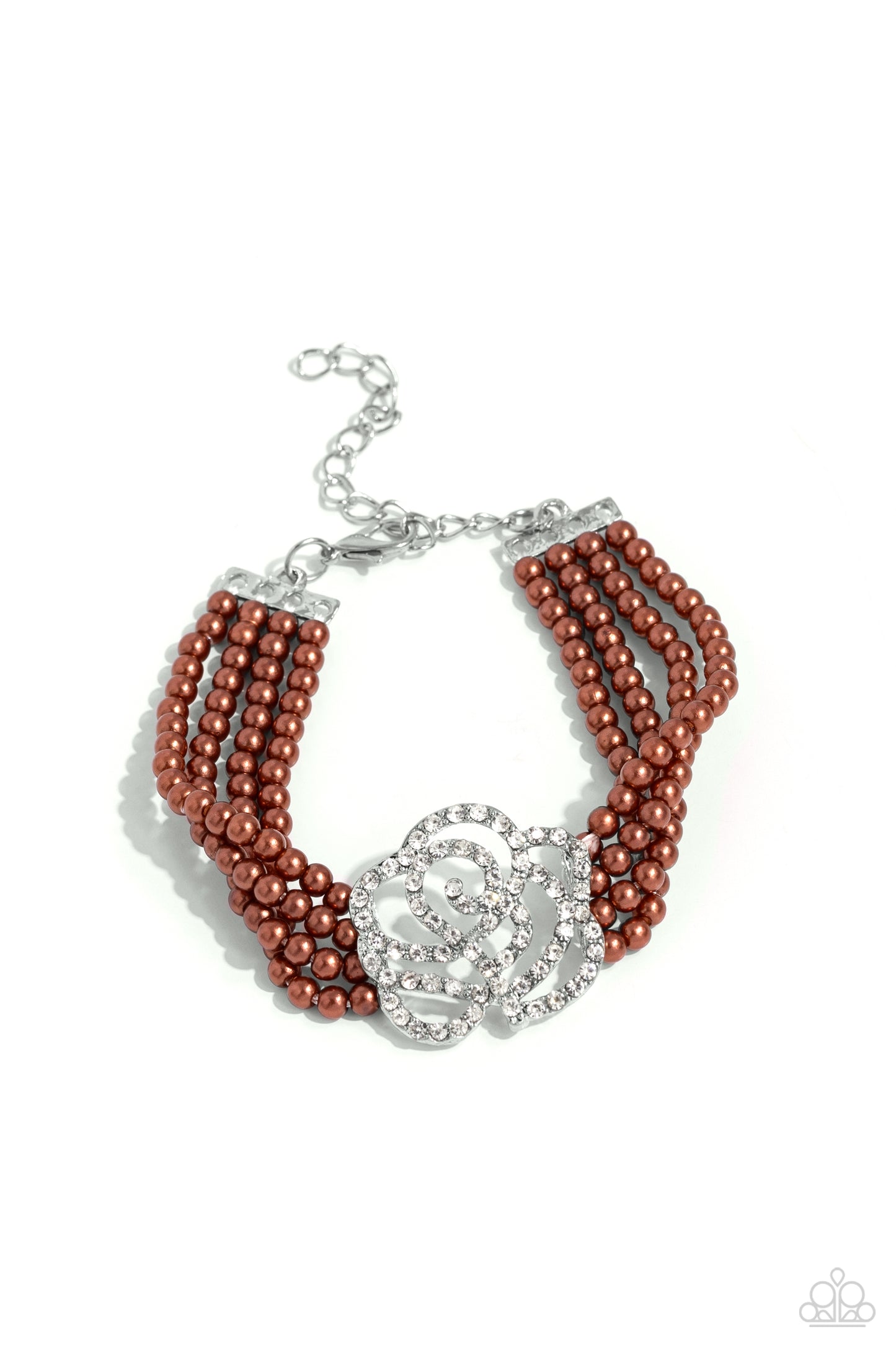 Regal Rose - Brown Bracelet