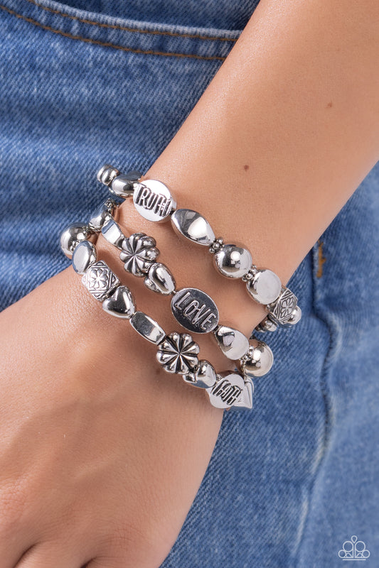 Enchanting Emotion - Silver Bracelet