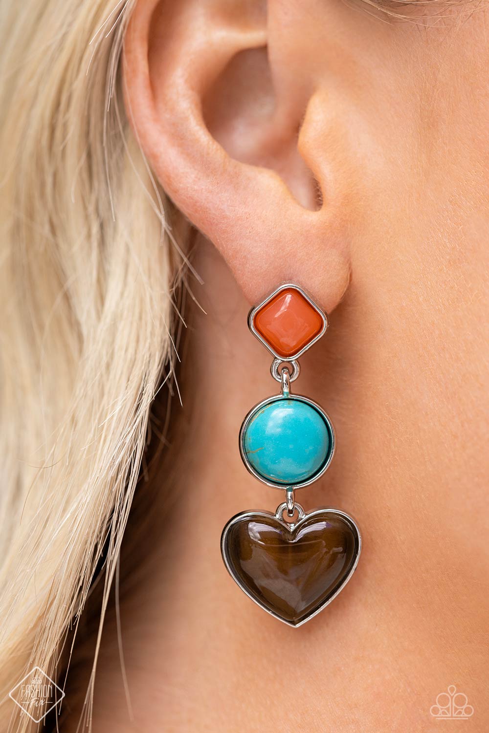 Desertscape Debut - Brown Earrings - Fashion Fix December 2023