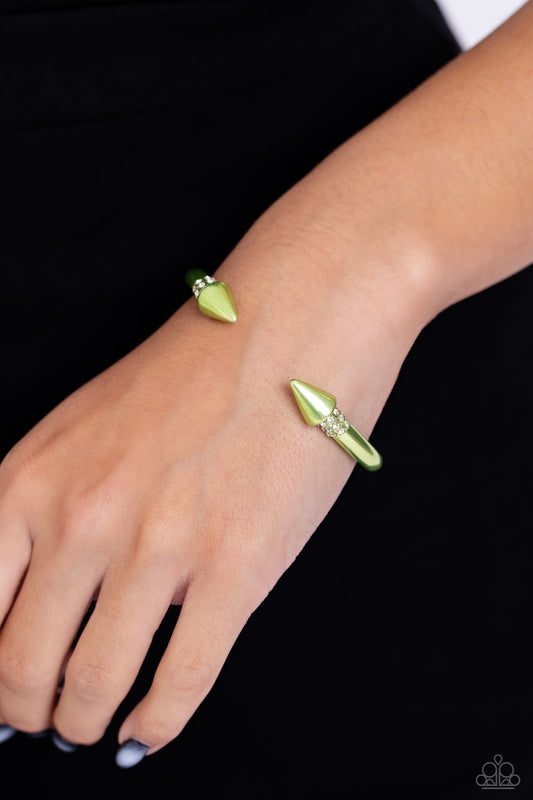 Punky Plot Twist - Green Bracelet