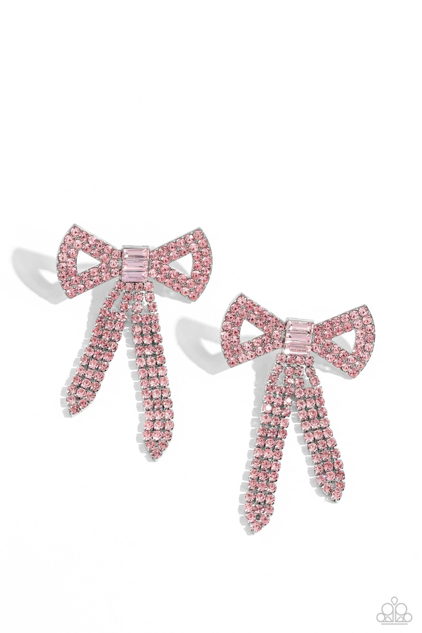 Just BOW With It - Pink Earring