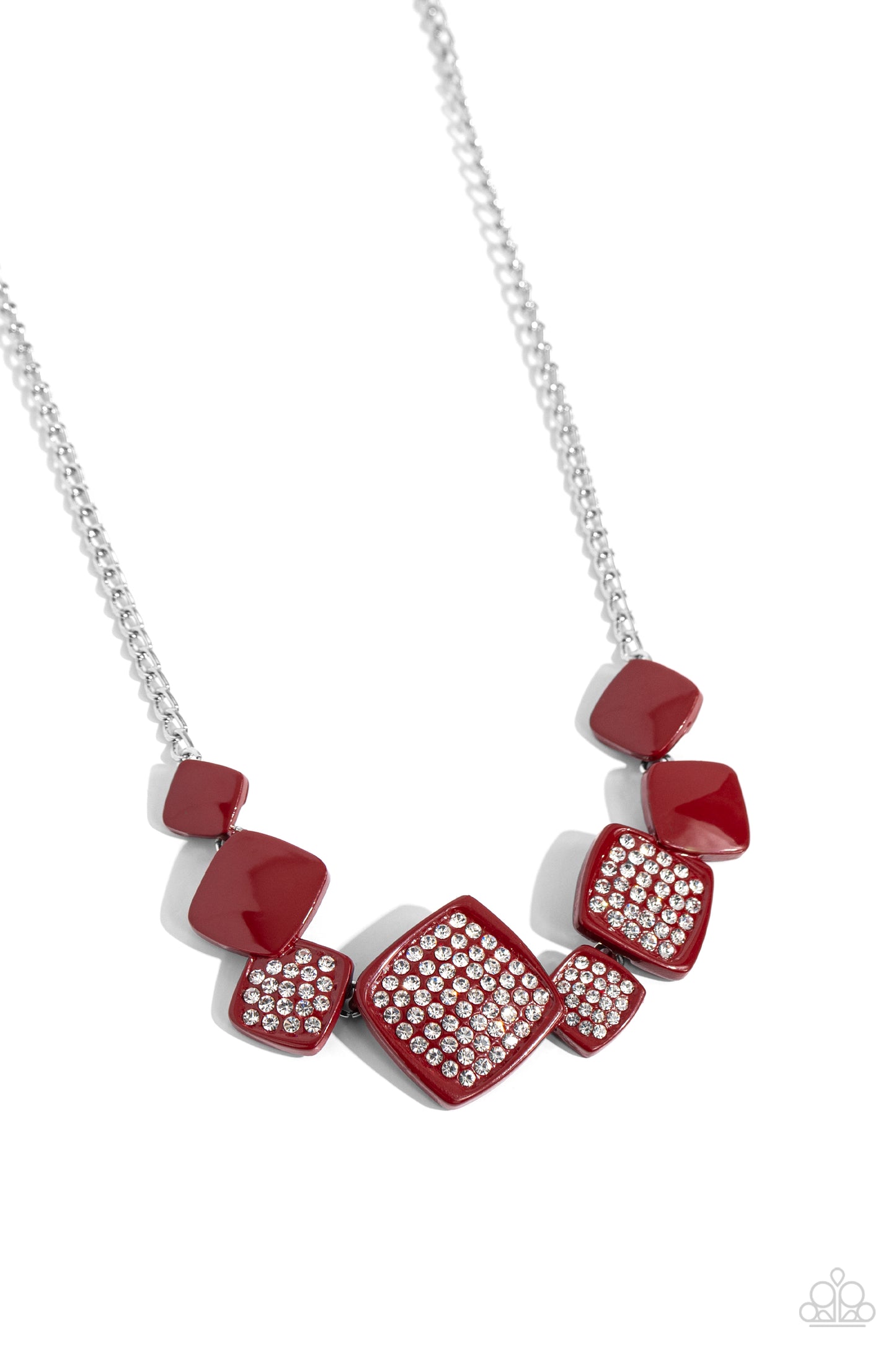 Twinkling Tables - Red Necklace