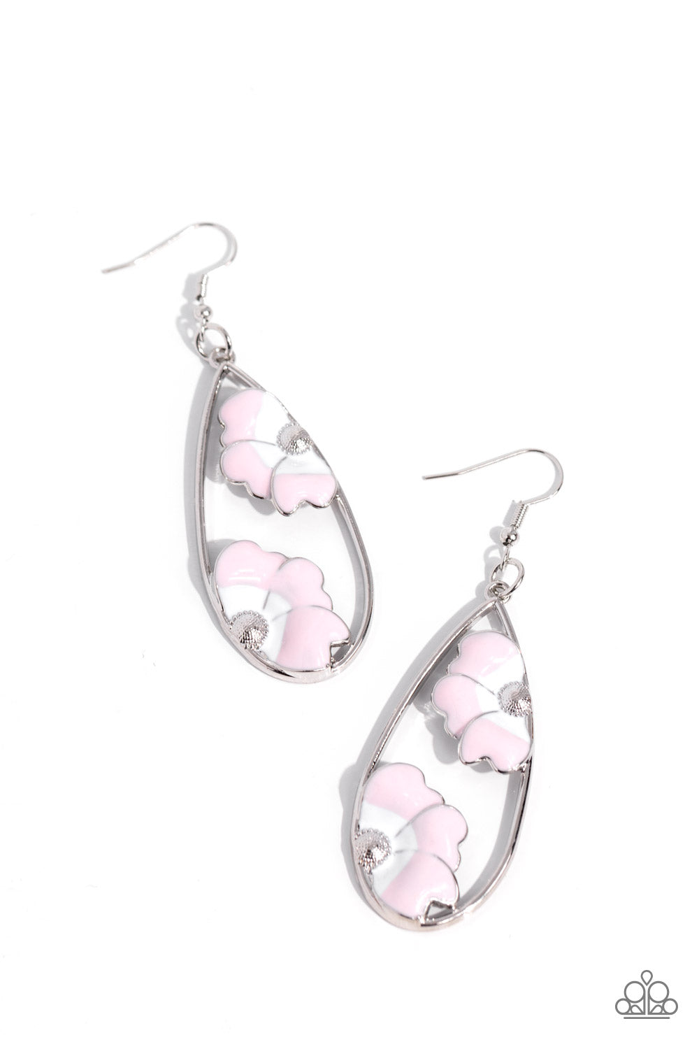 Airily Abloom - Pink Earring