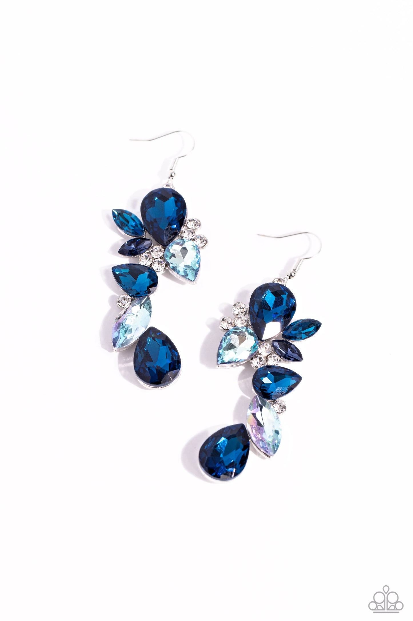 Fancy Flaunter - Blue Earring