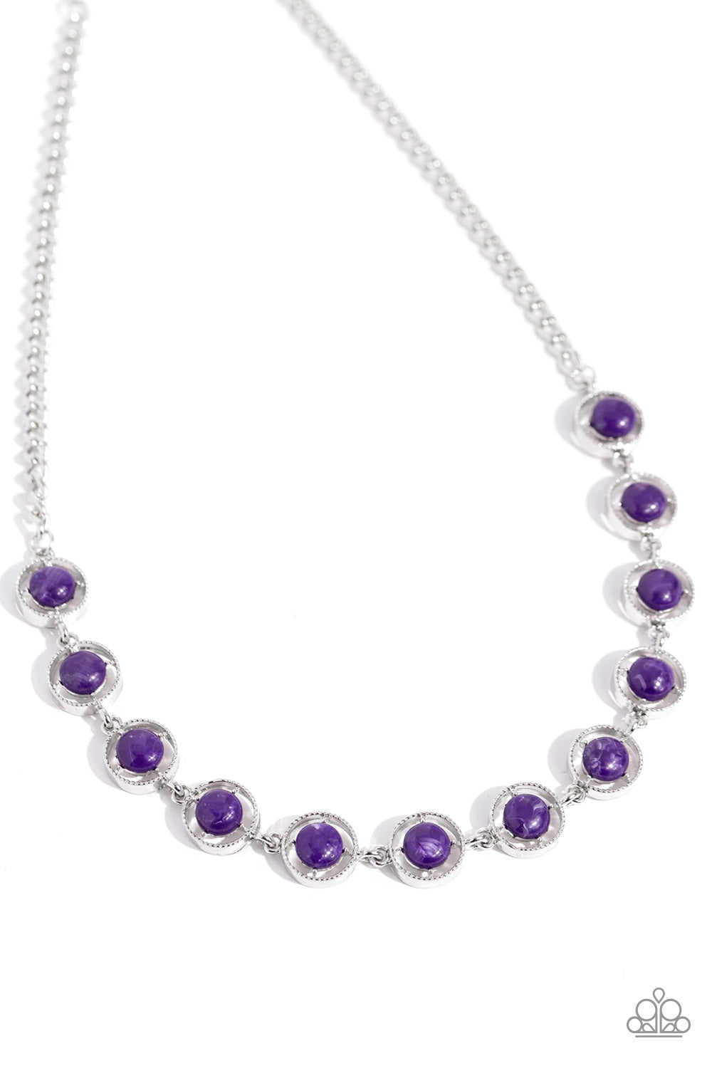 Going Global - Purple Necklace