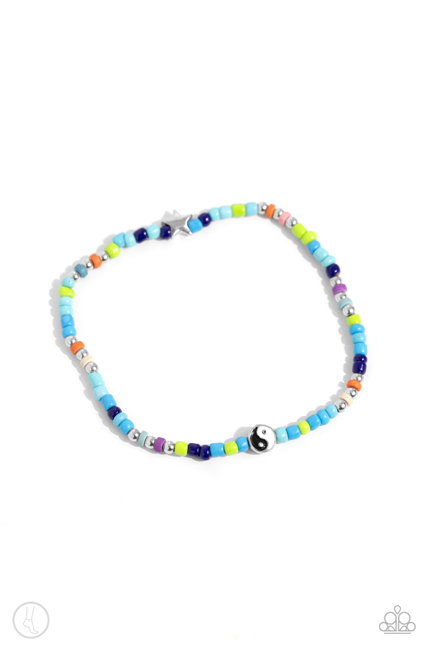 Seize the Shapes - Blue Anklet