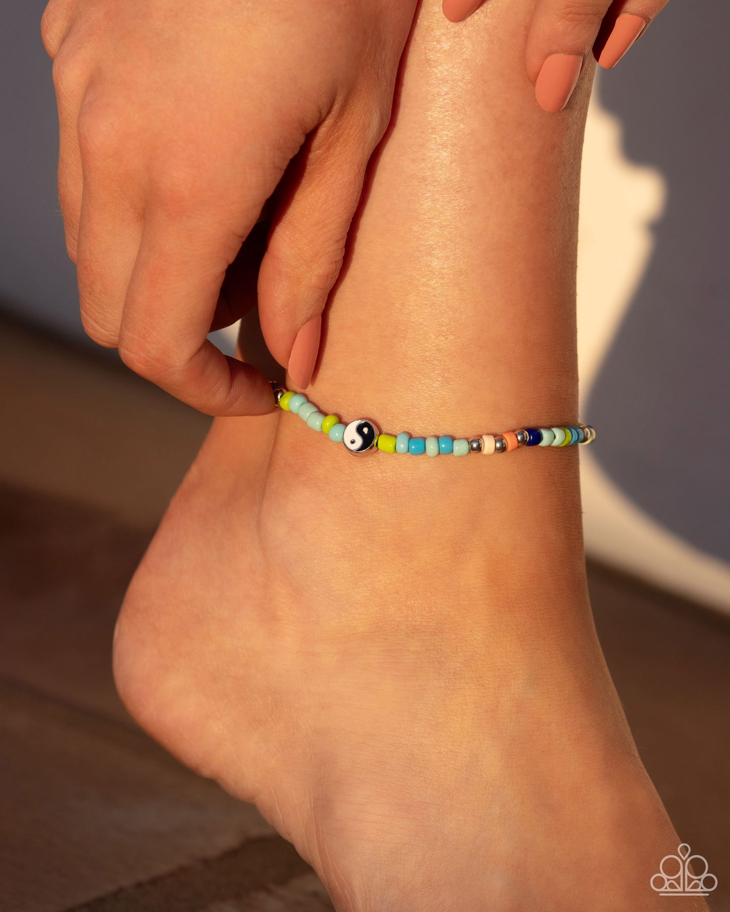 Seize the Shapes - Blue Anklet