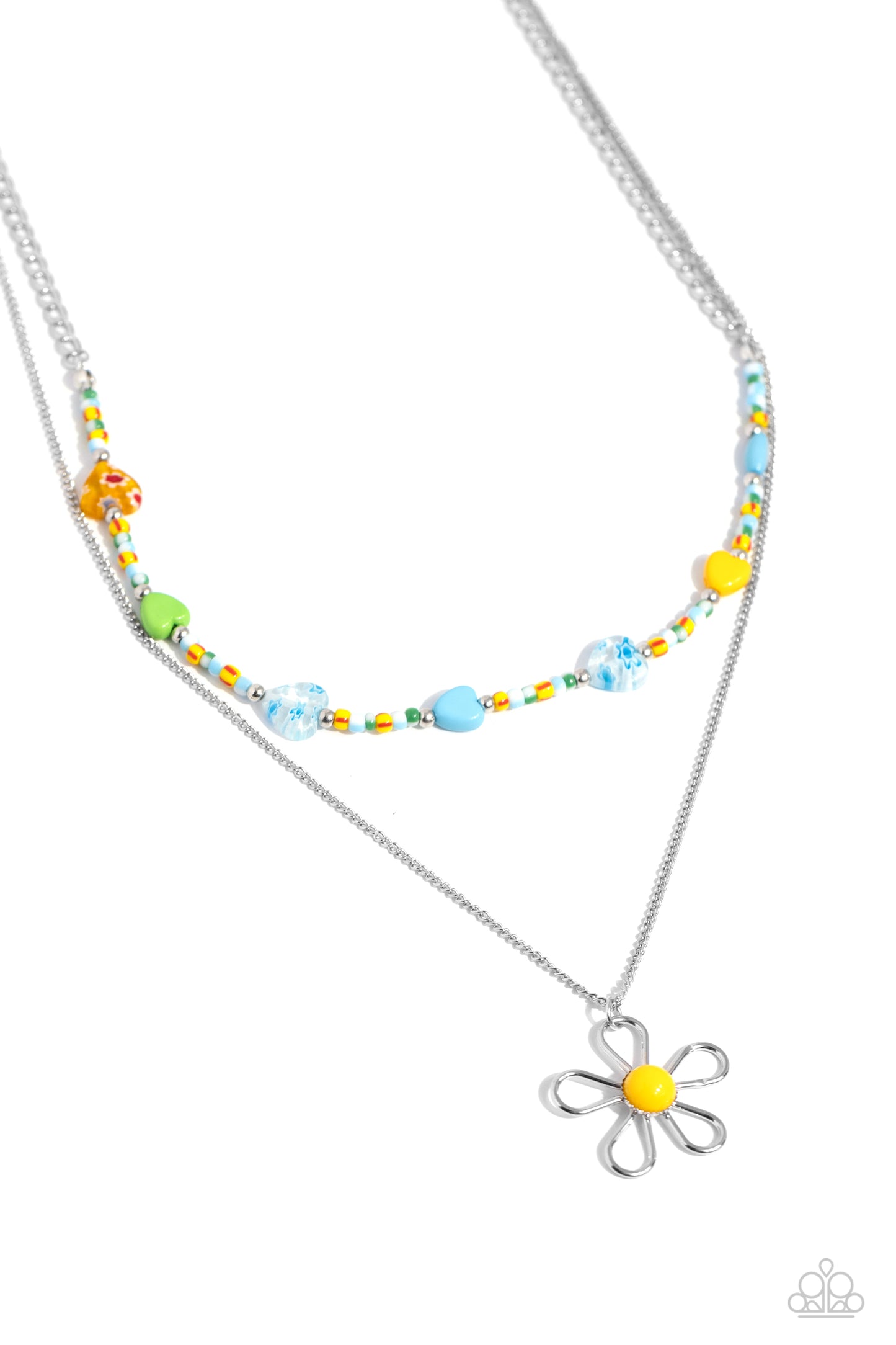 Traditionally Trendy - Yellow Necklace