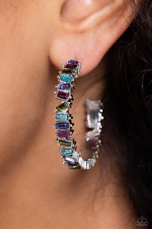 Effortless Emeralds - Multi Earring